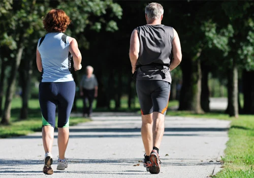Spinal Decompression Boardman OH Chiropractic Running Couple